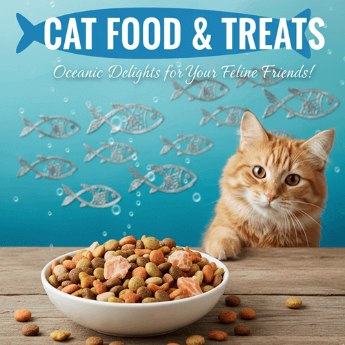 🐟 Cat Food & Treats | Nutritious Meals & Tasty Snacks for Cats