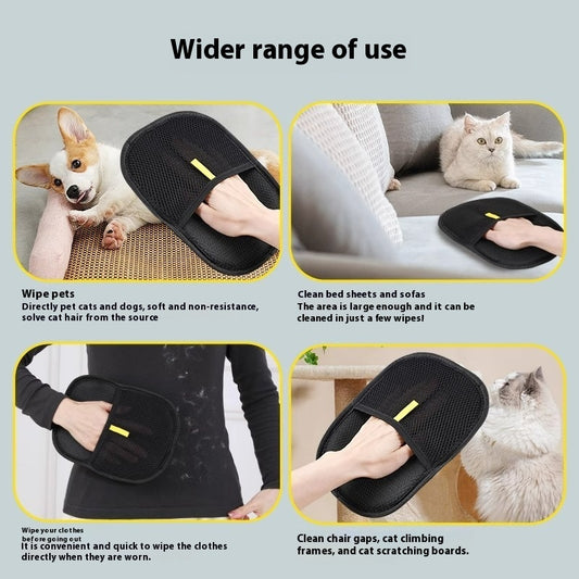 Pet Grooming Gloves for Cats & Dogs – Hair Remover, Deshedding & Massaging Mitts 2025