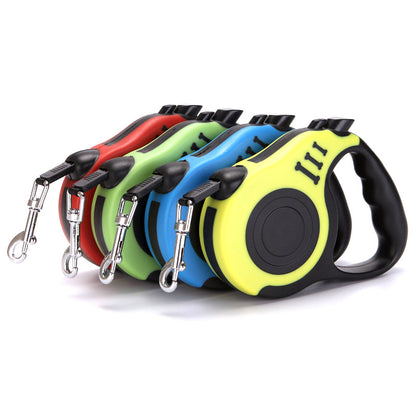 Small Dog Retractable Leash – Automatic Lightweight 3m & 5m Puppy Walking Lead