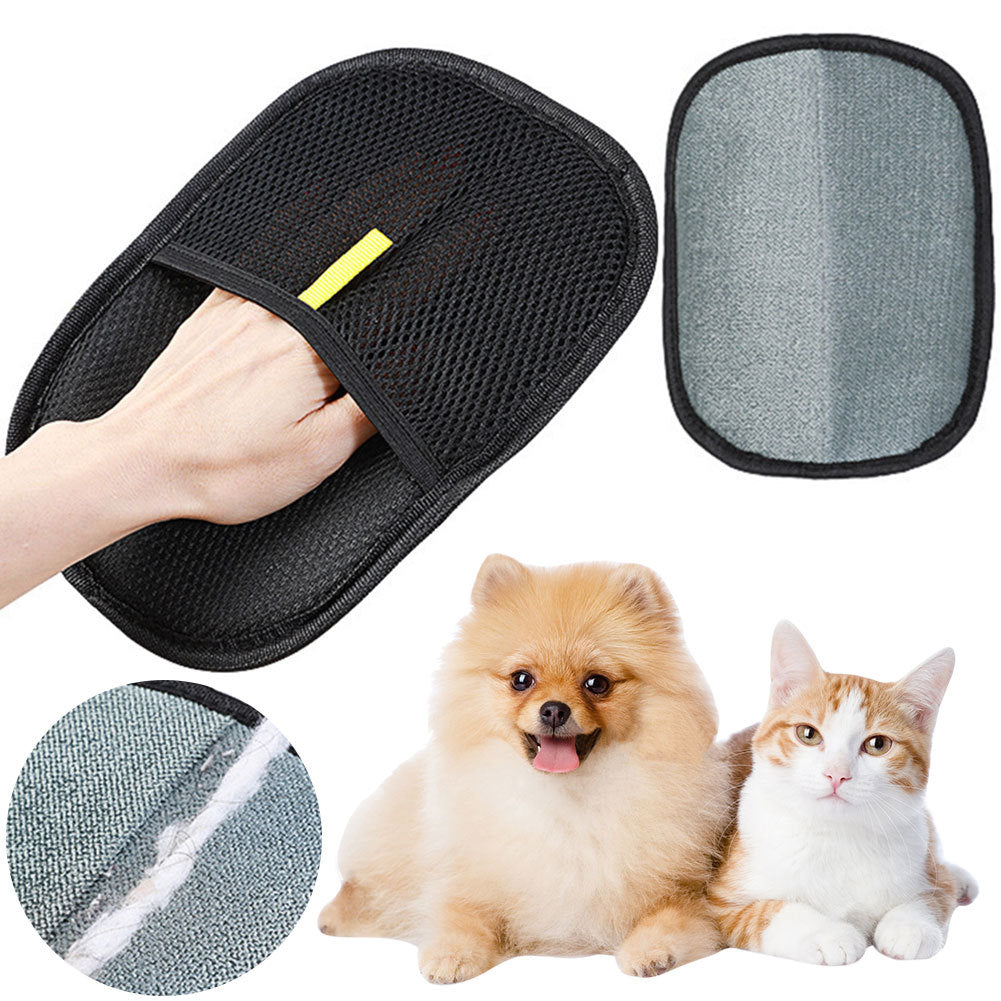 Pet Grooming Gloves for Cats & Dogs – Hair Remover, Deshedding & Massaging Mitts 2025