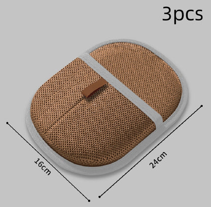 Pet Grooming Gloves for Cats Dogs Hair Remover Deshedding Massaging Mitts 3p