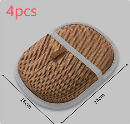 Pet Grooming Gloves for Cats Dogs Hair Remover Deshedding Massaging Mitts 4p