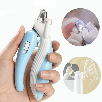 Professional Pet Nail Clipper Scissors with LED Light for Dogs and Cats