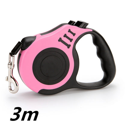 Small Dog Retractable Leash – Automatic Lightweight 3m & 5m Puppy Walking Lead