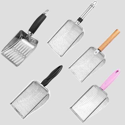 metal cat litter scoop stainless steel