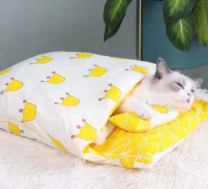 pet sleeping bag bed