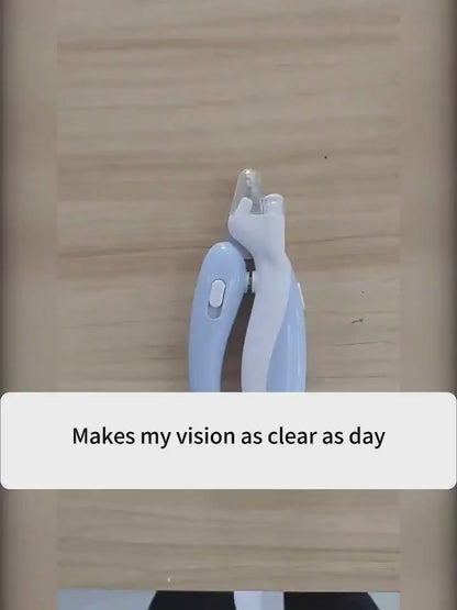 Professional Pet Nail Clipper Scissors with LED Light for Dogs and Cats