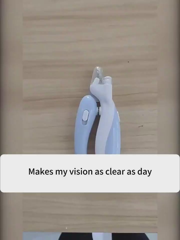 Professional Pet Nail Clipper Scissors with LED Light for Dogs and Cats