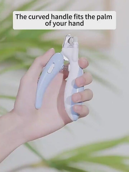 Professional Pet Nail Clipper Scissors with LED Light for Dogs and Cats 2