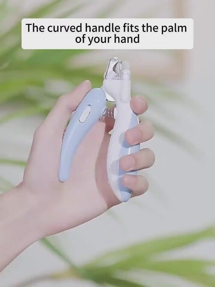 Professional Pet Nail Clipper Scissors with LED Light for Dogs and Cats 2